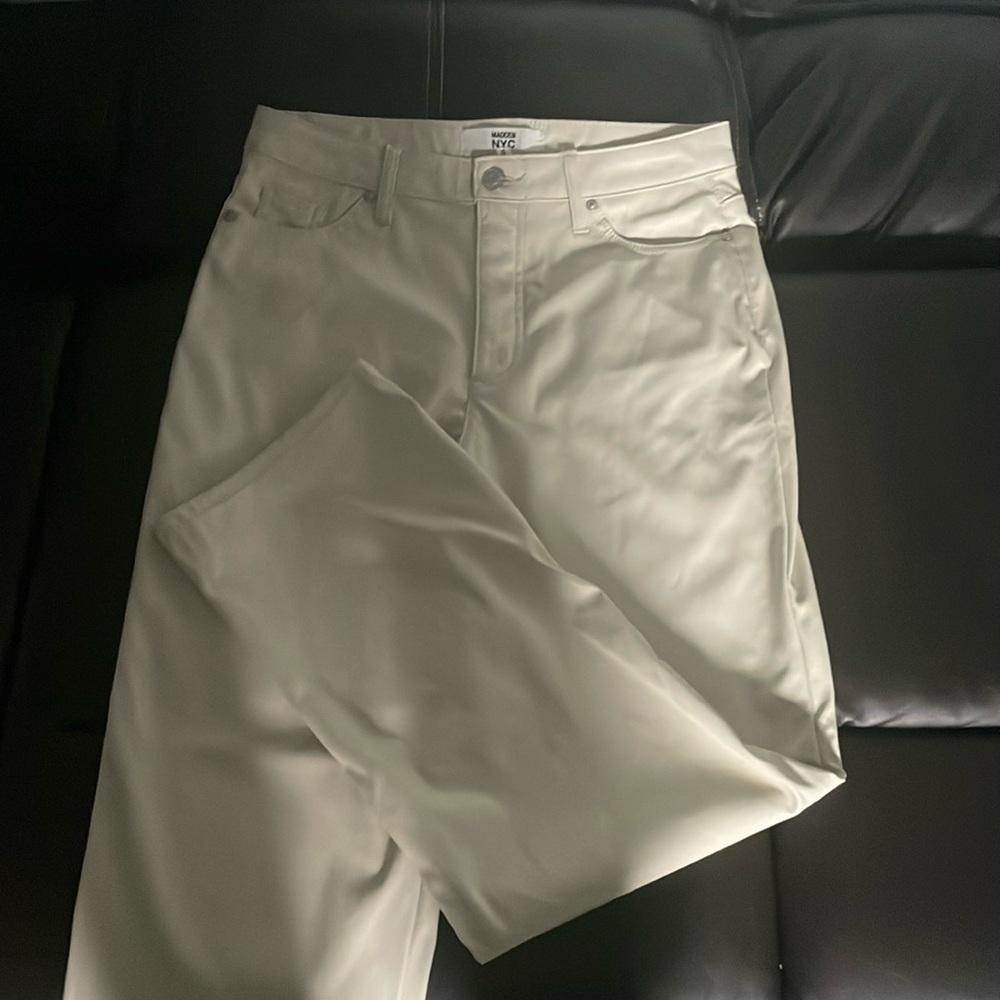 Baggy Leather Pants